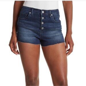 BlankNYC high waisted cut off denim shorts size 26